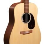 Martin D-X2E Dreadnought Acoustic-electric Guitar - Figured Mahogany Pattern