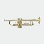 Blessing Bb Trumpet, 460 Bore, Clear Lacquer, Outfit