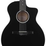 Taylor 214ce Nylon Grand Auditorium Special-edition Classical Acoustic-electric Guitar - Black