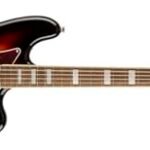 Squier by Fender 6-String Bass Guitar Classic Vibe Bass VI, with 2-Year Warranty, 3-Color Sunburst, Right-Handed, with Pickup Switches and High-Pass Filter Switch, Laurel Fingerboard