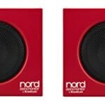 Nord Piano Monitor V2 Active Stereo Speakers (Price is per pair), Red