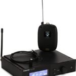 Shure SLXD14/85 Wireless Microphone System with Bodypack and WL185 Lavalier Mic, SLXD14/85-H55