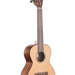 Kala Brand Music Co. Solid Cedar Top Acacia 6-String, Ukulele, Natural, Tenor (KA-SCAC-T6)
