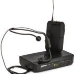 Shure BLX14/P31 UHF Wireless Microphone System - Perfect for Speakers, Performers, Presentations - 14-Hour Battery Life, 300 ft Range | Includes PGA31 Headset Mic, Single Channel Receiver | H11 Band