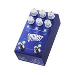 Optimist Dual Overdrive and EQ Pedal, Blue