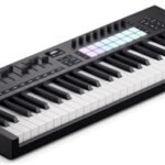 Novation Launchkey 49 [MK4] – 49 key Semi-Weighted, USB, MIDI Keyboard Controller with DAW Integration. Chord & Scale Modes, 8 Drum Pads, & Arpeggiator — Includes Software Bundle for Music Production
