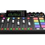 RØDE RØDECaster Pro II All-in-One Production Solution for Podcasting, Streaming, Music Production and Content Creation,Black
