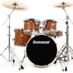 Ludwig Element Evolution 5-piece Complete Drum Set with Zildjian Cymbals - Cherry