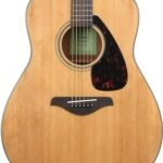 YAMAHA 6 String Acoustic Guitar, Right, Natural, Dreadnought (FG800J NT)
