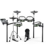Donner DED-500 PRO Electronic Drum Set with Industry Standard Mesh Heads, Moving HiHat, and Included BD Pedal for Optimal Performance and Feel Plus USB Professional Studio Integration