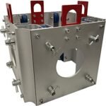 Square Box Truss 12 Inch Square Lighting Box Truss F34 Standard Sleeve Block Square Box Truss Ground Aluminum 290mm.x290mm.