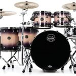 Mapex Saturn Evolution Workhorse 5-piece Shell Pack - Maple & Walnut - Exotic Violet Burst