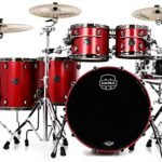 Mapex Saturn Evolution Workhorse 5-piece Shell Pack - Birch & Walnut - Tuscan Red