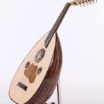 Semi Hollow Walnut Arabic Electric Oud with Guitar Pegs & Presys 301 Pickup Full EQ