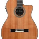 Cordoba Fusion 12 Natural CD Crossover Cutaway Acoustic-Electric Nylon String Guitar, Fusion Series