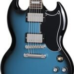 Gibson SG Standard 61 Stop Bar Pelham Blue Burst w/case, SG6100PKNH1