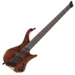 Ibanez EHB1265MS Ergonomic Headless 5-String Bass Multi-Scale Natural Mocha Low Gloss