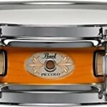 Pearl Piccolo Snare Drum 13 Inch x 3 Inch 6-ply Maple Shell, Liquid Amber (M1330114)