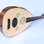 Turkish Professional Half Cut Electric Oud Ud String Instrument OUDE #4
