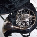 Silver Double French Horn, F/Bb key