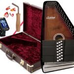 Oscar Schmidt 21 Chord Autoharp, Select Maple, Plays In 11 Keys, Sunburst, OS21C