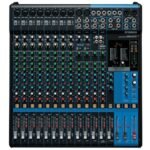 Yamaha MG16XU 16-Channel DJ Mixer with USB, D-PRE Preamps, Effects, and EQ