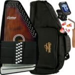 Oscar Schmidt OS21C 21 Chord Classic Autoharp with AC445 Padded Gig Bag
