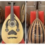 Professional Arabic Oud musical insrument Ud Aoud come with soft Padded bag (AZOZ 09m)